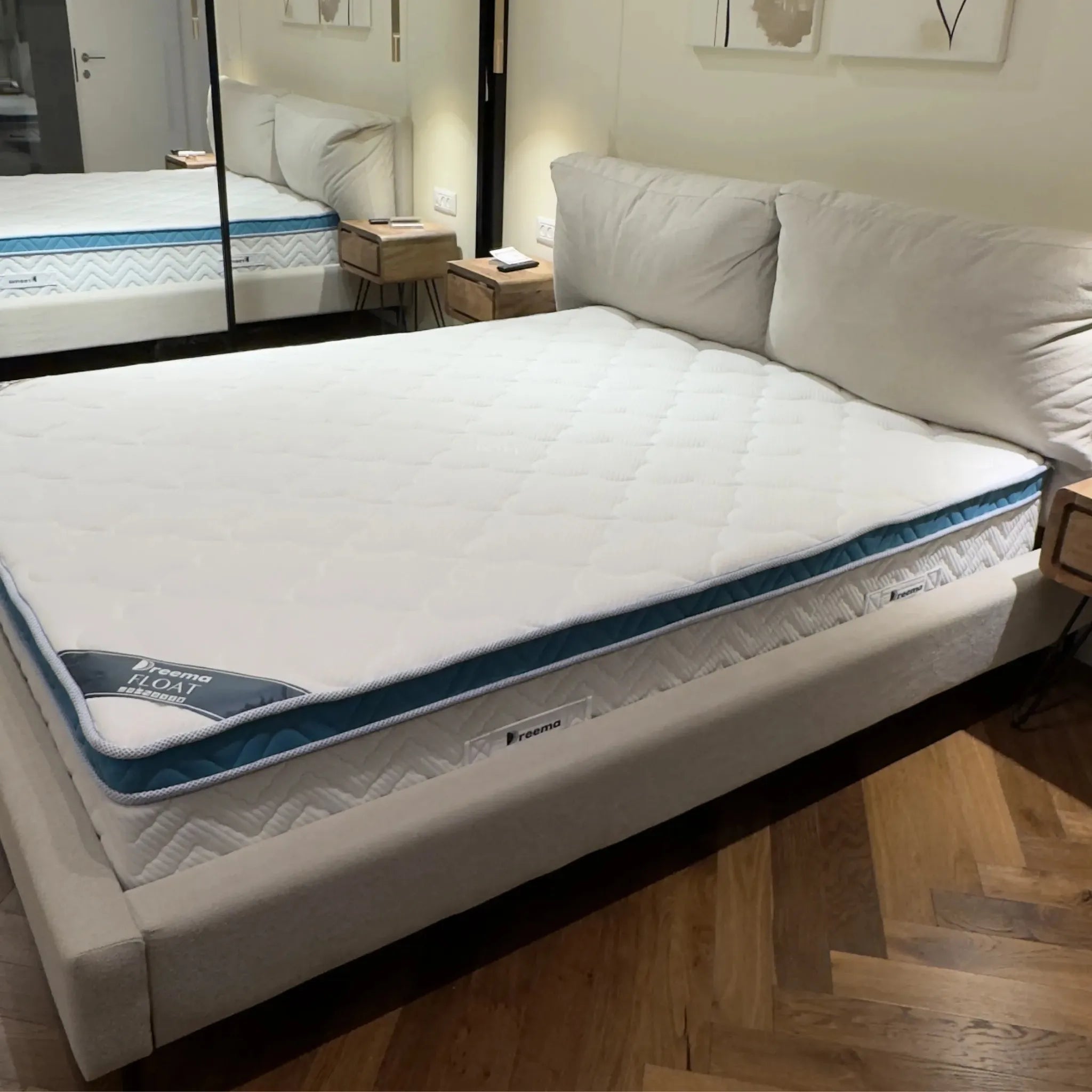 מזרן ויסקו רך ותומך דגם FLOAT ללא קפיצים אורטופדי