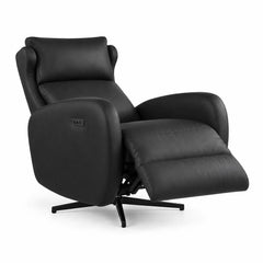 כורסת BREEZE דמוי עור שחור